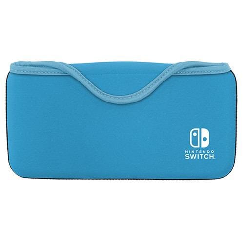 キーズファクトリー QUICK POUCH for Nintendo Switch Lite セルリアンブルー