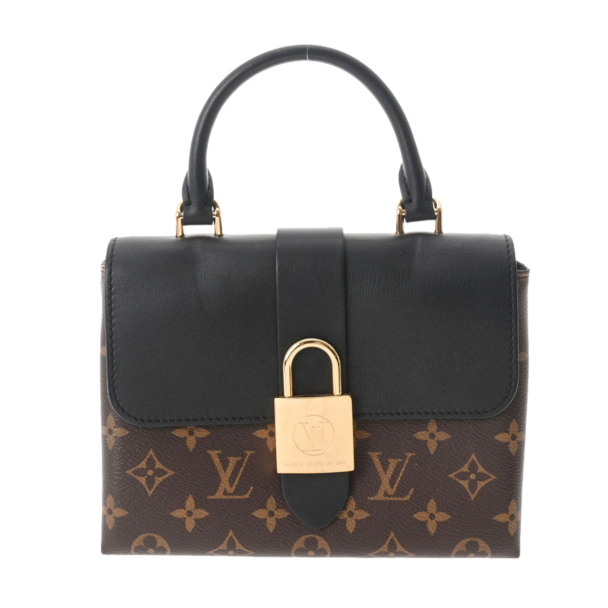 LOUIS VUITTON ルイヴィトン モノグラム ロッキーBB ノワール Ｍ44141 レディース モノグラムキャンバス 2WAYバッグ Aランク 中古 