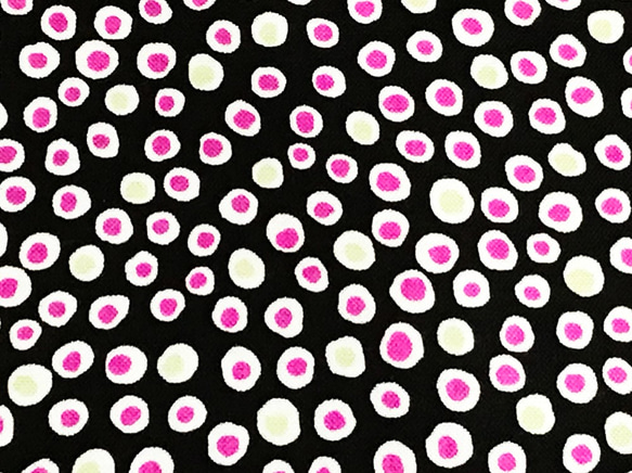 Sarah Campbell 110cm x 50cm Double Dots/Black