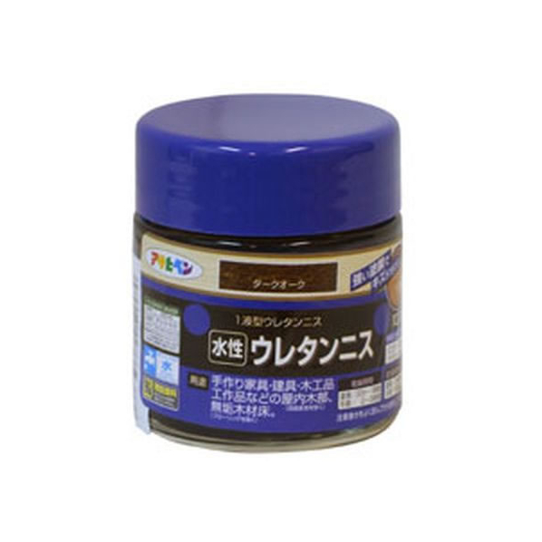 アサヒペン 水性ウレタンニス 100ml ダークオーク FC641PJ