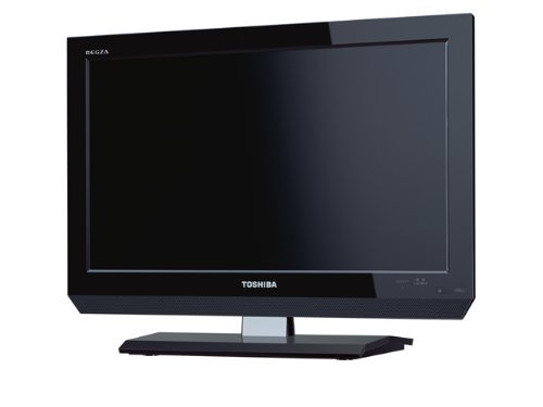 TOSHIBA LED REGZA 19V型 地上・BS・110度CSデジタルハイビジョン液晶テレビ ブラック 19A2(K)【中古品】