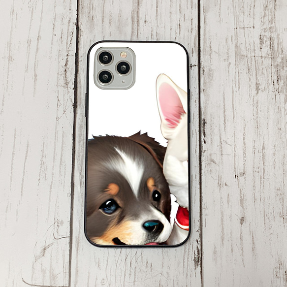 iphoneケース2-5-39 iphone 強化ガラス 犬・いぬ・ワンちゃん 箱13 かわいい アイフォン iface