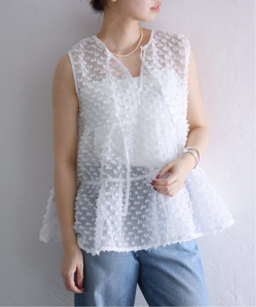 【TORRAZZO DONNA/トラッゾドンナ】2WAY dot blouse