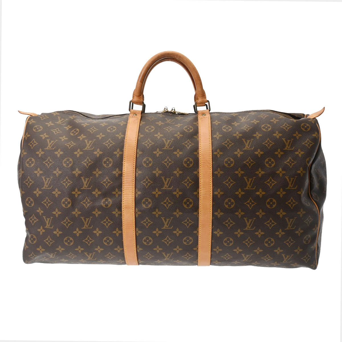 LOUIS VUITTON ルイヴィトン モノグラム キーポル 60 ブラウン M41422 ユニセックス モノグラムキャンバス ボストンバッグ Bランク 中古 