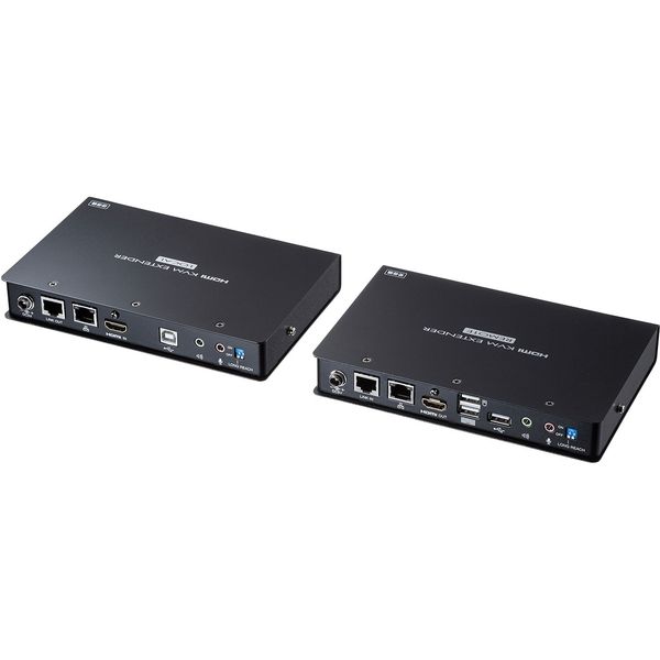 サンワサプライ KVMエクステンダー（HDMI・USB用） VGA-EXKVMHU 1個（直送品）