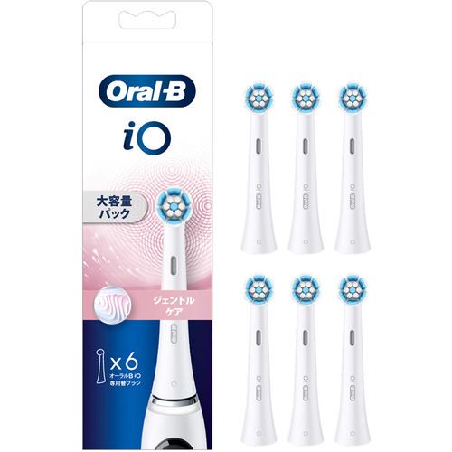 ブラウン IORBSW-6EL ジェントルケア 替ブラシ6本 Oral-B 0.056kg ホワイト IORBSW6EL