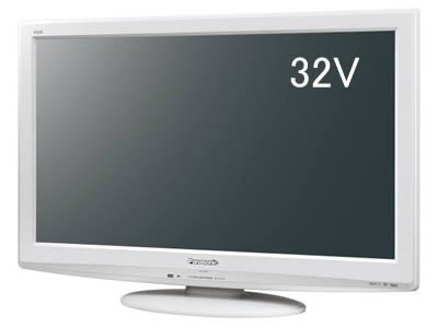 Panasonic 32V型地上・BS・110度CSデジタルハイビジョンテレビ(スノーホワイト)THL32X2W TH-L32X2-W【中古品】