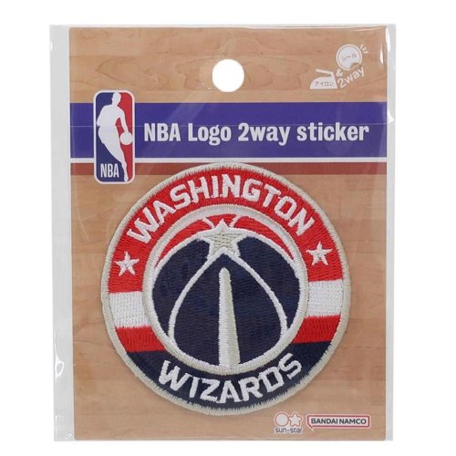 NBA ワッペン ロゴ刺繍ステッカー Washington Wizards ワシントン ウィザーズ 社コッカ 手芸用品 スポーツ グッズ