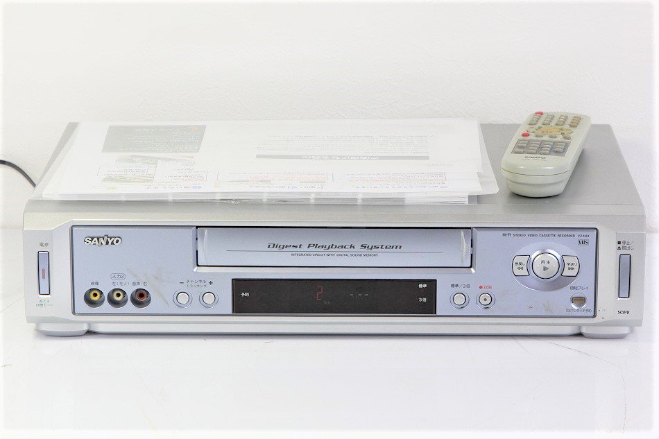 VHSビデオデッキ サンヨー VZ-H24 【中古品】