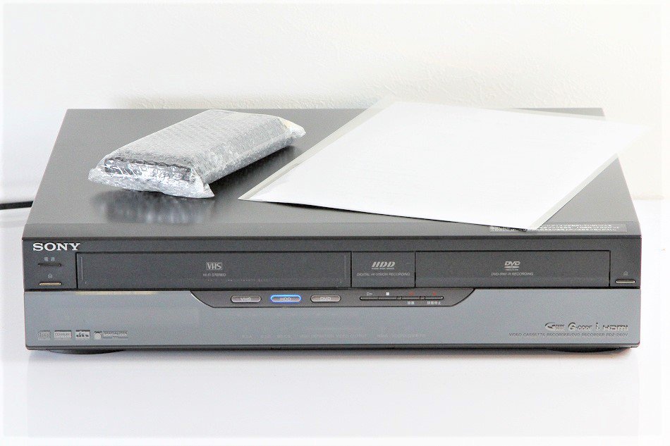 SONY スゴ録 地上・BS・110度CSデジタル搭載VHS一体型レコーダー 250GB RDZ-D60V 【中古整備品】