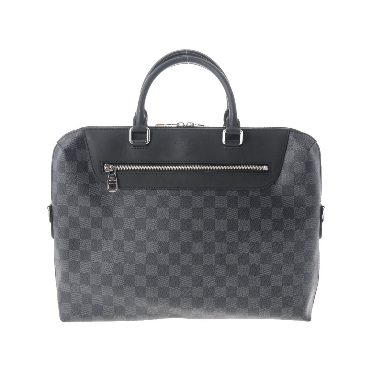 LOUIS VUITTON ルイヴィトン ダミエ グラフィット PDJ NM ブラック/グレー N48260 メンズ ダミエグラフィットキャンバス ビジネスバッグ ABランク 中古 