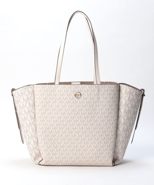 【MICHAEL KORS】マイケルコース 30S2G7FT3B トートバッグ モノグラムロゴ A4対応 ポーチ付き レディース