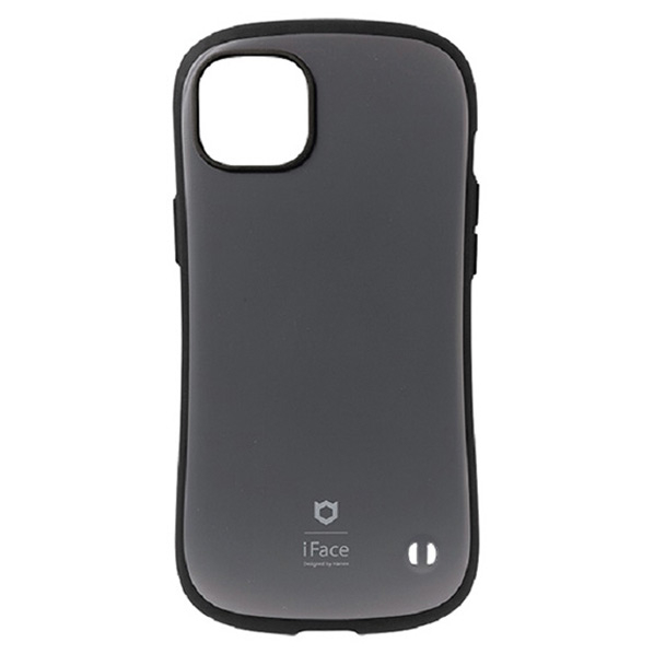 Hamee iPhone 14 Plus用ハイブリッドケース iFace First Class Kusumi くすみブラック 41-946091