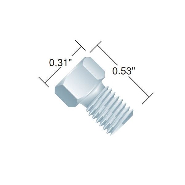 IDEX ライトタッチナット SS(10pk) LT-105X 1セット(10個) 64-3955-27（直送品）