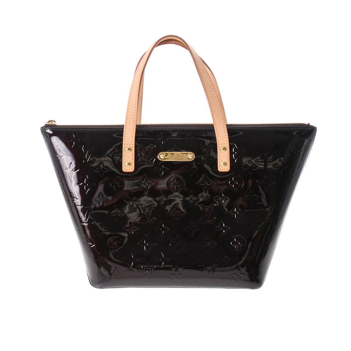 LOUIS VUITTON ルイヴィトン ヴェルニ ベルヴューPM アマラント M93585 レディース モノグラムヴェルニ ハンドバッグ ABランク 中古 