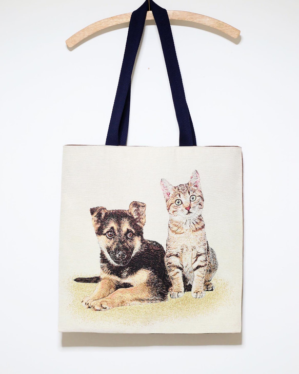 Cats&Dogs tote bag