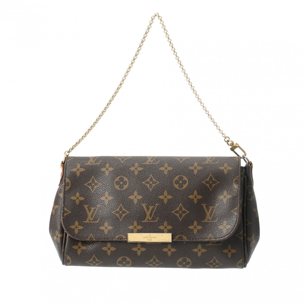 LOUIS VUITTON ルイヴィトン モノグラム フェイボリット MM 2WAY ブラウン M40718 レディース モノグラムキャンバス ショルダーバッグ Bランク 中古 