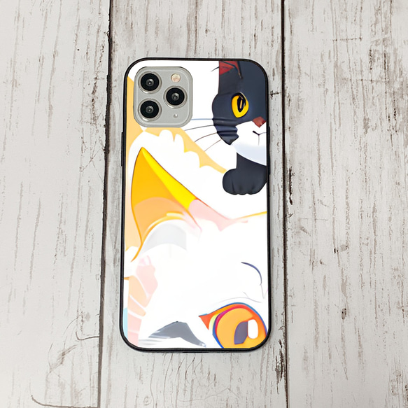 iphoneケース4-1-31 iphone 強化ガラス ねこ・猫・ネコ 箱2 かわいい アイフォン iface