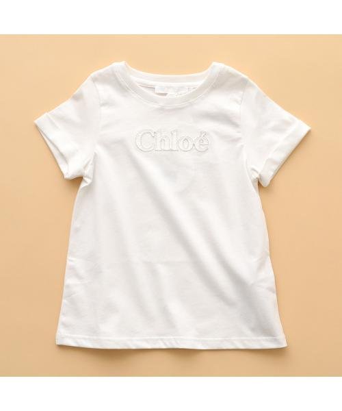 Chloe Kids 半袖 Tシャツ C20110 ロゴ刺繍