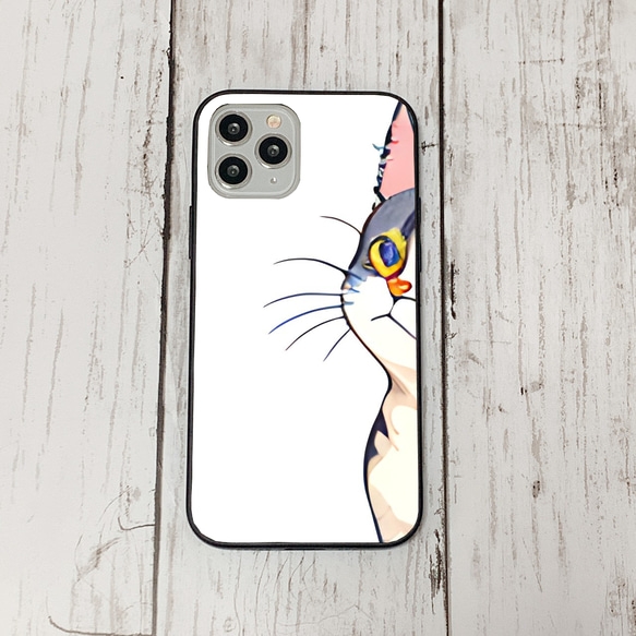 iphoneケース4-4-40 iphone 強化ガラス ねこ・猫・ネコ 箱2 かわいい アイフォン iface