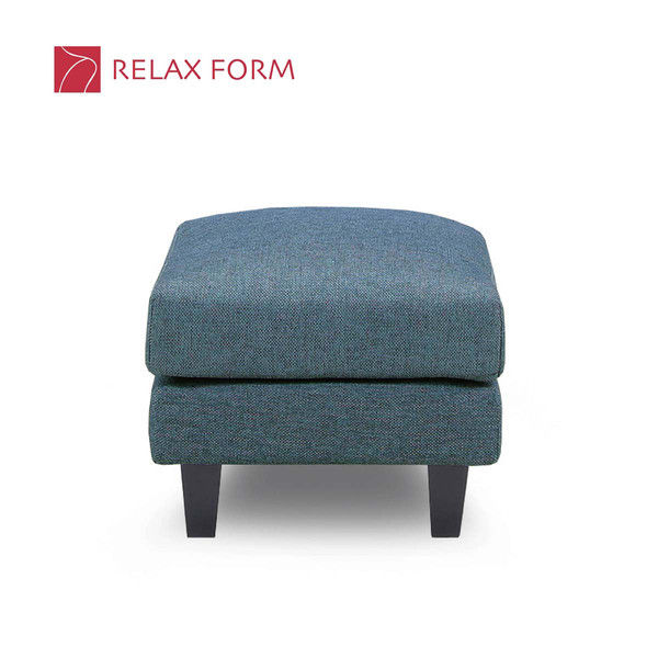 【車上渡し】RELAX FORM モルトベーネ オットマン ピーコックブルー 1脚（直送品）