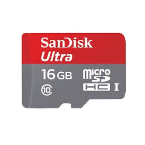 サンディスク ウルトラ microSDHC UHS-I カード 16GB SDSDQUL-016G-J35A