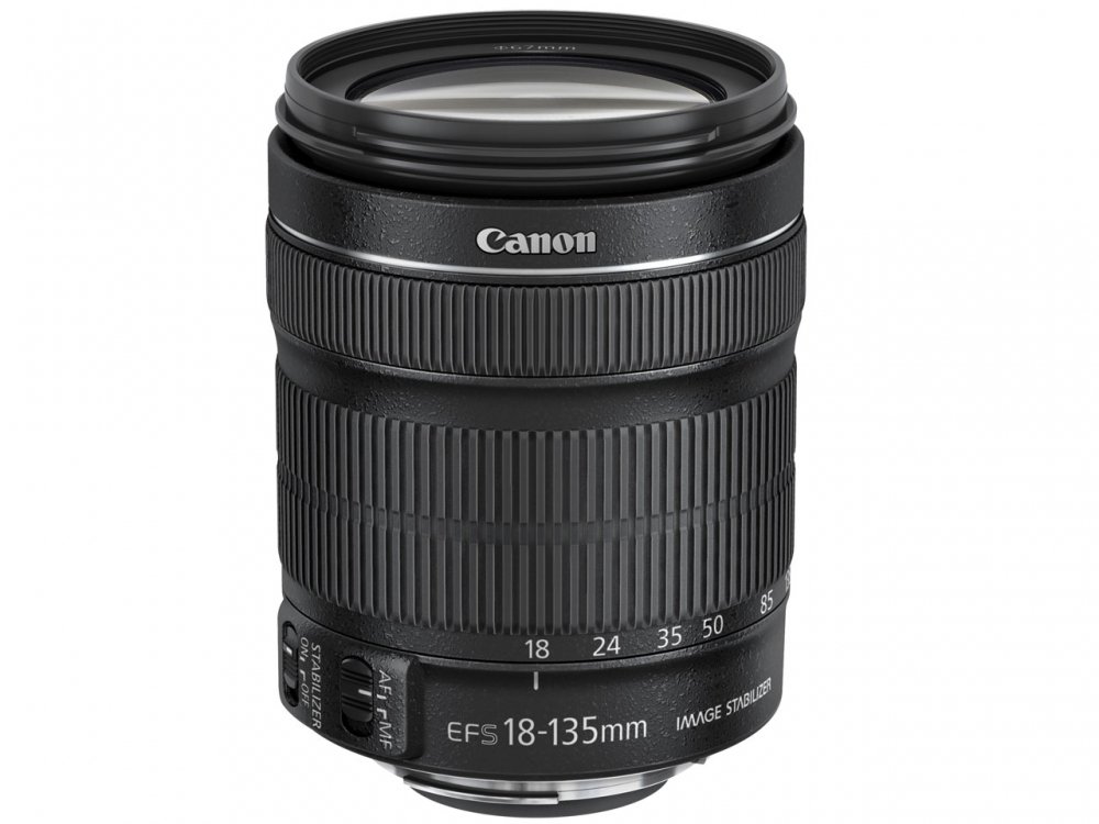 Canon 標準ズームレンズ EF-S18-135mm F3.5-5.6 IS STM APS-C対応【中古品】