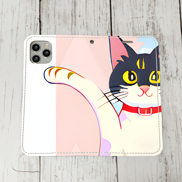 iphoneケース1-1-39 iphone 手帳 ねこ・猫・ネコ 箱1 かわいい アイフォン iface