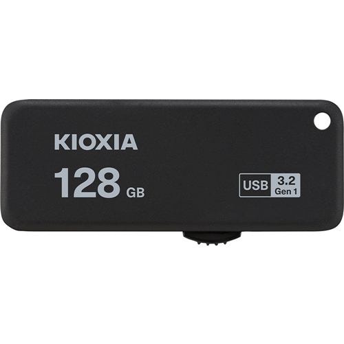 【推奨品】KIOXIA KUS-3A128GK USBフラッシュメモリ Trans Memory U365 128GB ブラック