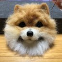 愛犬ちゃんのそっくりなリアルなペット人形をお作りします！　羊毛フェルト　犬　オーダー　ぬいぐるみ　愛犬　　ペット　リアル　人形