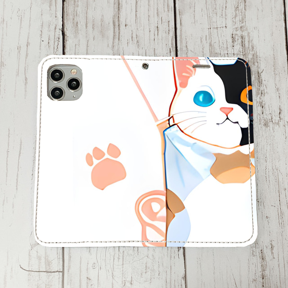 iphoneケース1-5-7 iphone 手帳 ねこ・猫・ネコ 箱1 かわいい アイフォン iface