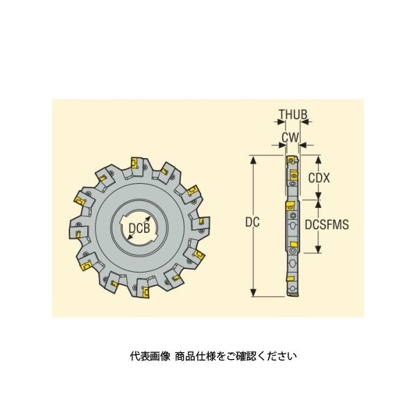 Seco Tools フライス サイドカッタ335.18 335.18-.1215XL