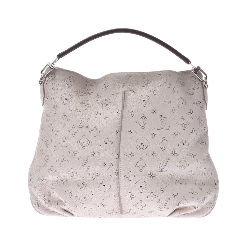 LOUIS VUITTON ルイヴィトン モノグラム マヒナ セレネPM ブロン M94275 レディース レザー 2WAYバッグ Aランク 中古 