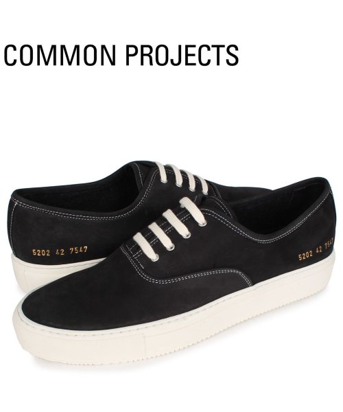 コモンプロジェクト Common Projects フォー ホール スニーカー メンズ FOUR HOLE ブラック 黒 5202－7547