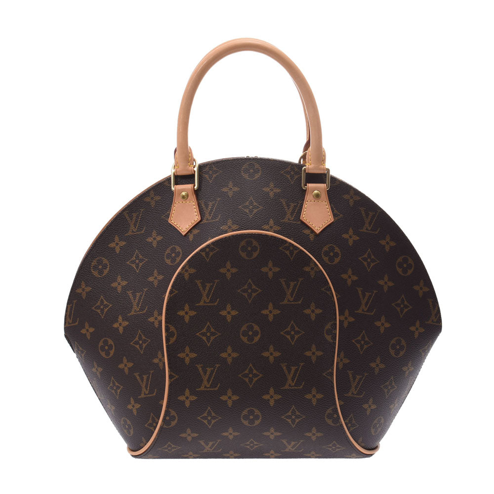 LOUIS VUITTON ルイヴィトン モノグラム エリプスMM ブラウン M51126 レディース ハンドバッグ Aランク 中古 