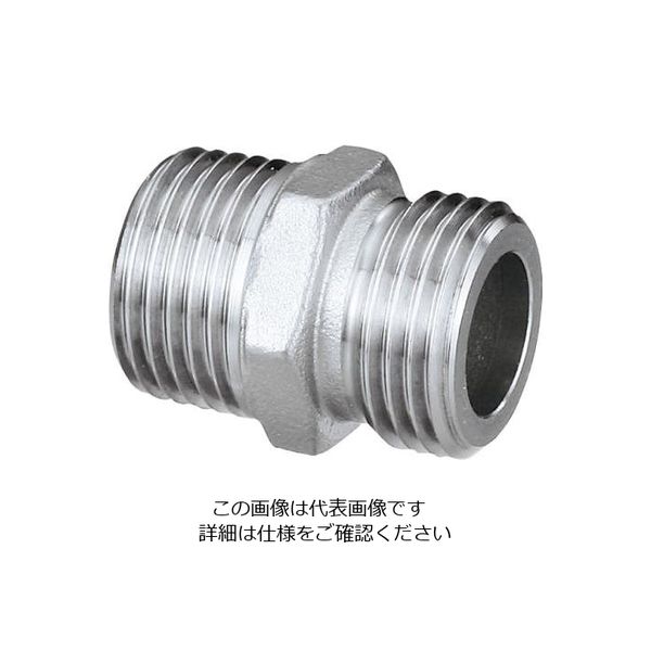 エスコ R3/4”xG3/4” ニップル(ステンレス製) EA469AZ-106 1セット(10個)（直送品）