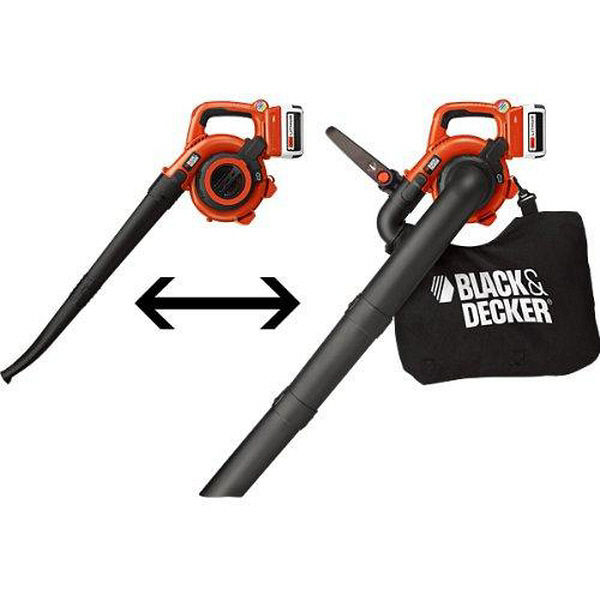 ブラック・アンド・デッカー（BLACK&DECKER） 36V リチウム ブロワーバキューム GWC36-JP 547358（直送品）