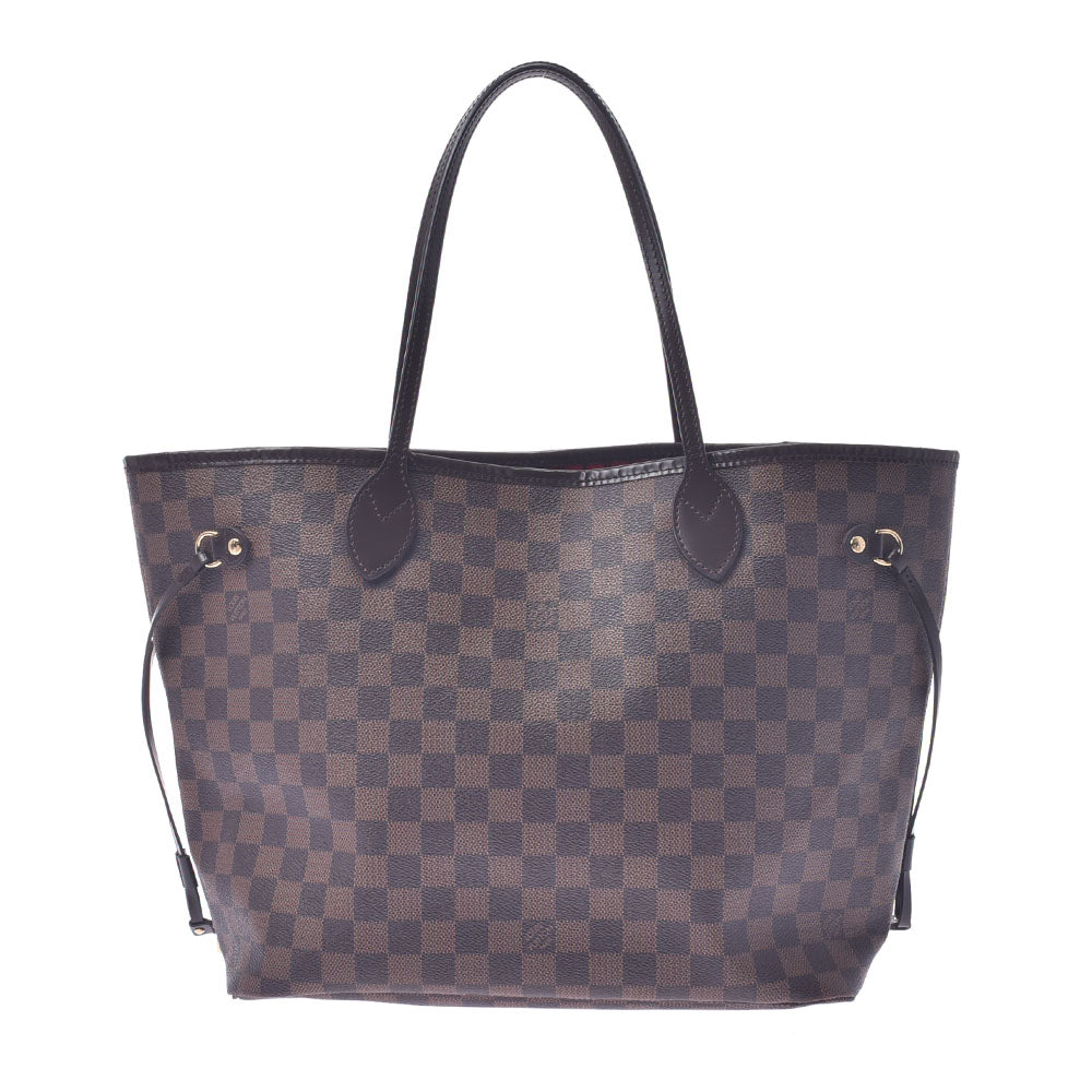 LOUIS VUITTON ルイヴィトン ダミエ ネヴァーフルMM ブラウン N51105 ユニセックス ダミエキャンバス トートバッグ Bランク 中古 