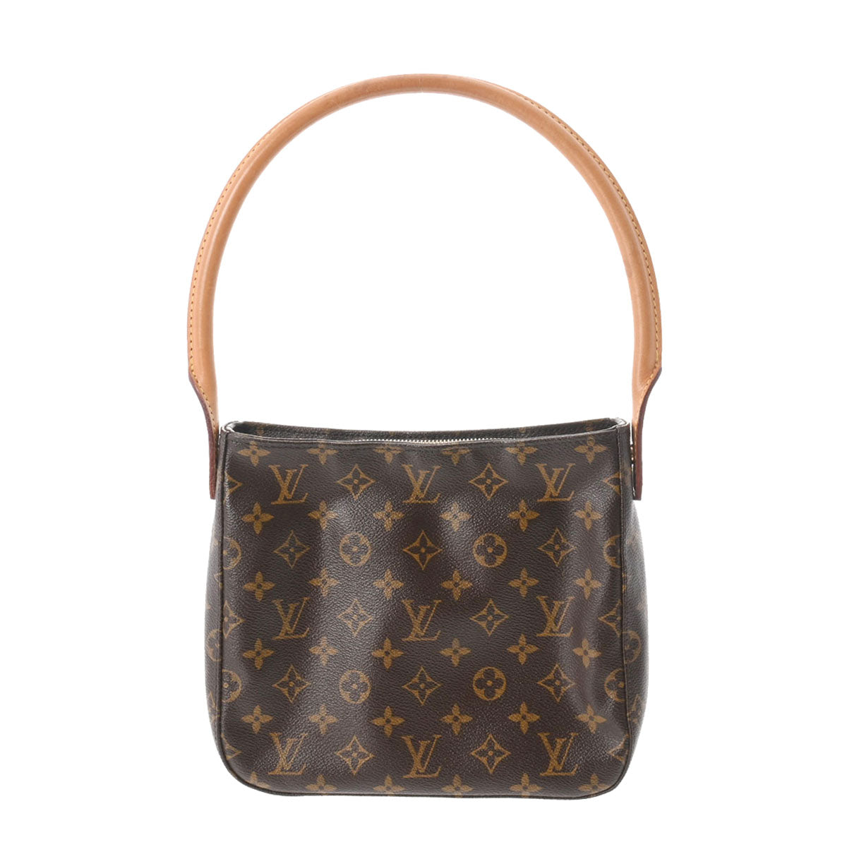 LOUIS VUITTON ルイヴィトン モノグラム ルーピング MM USA製 ブラウン M51146 レディース モノグラムキャンバス ワンショルダーバッグ Bランク 中古 