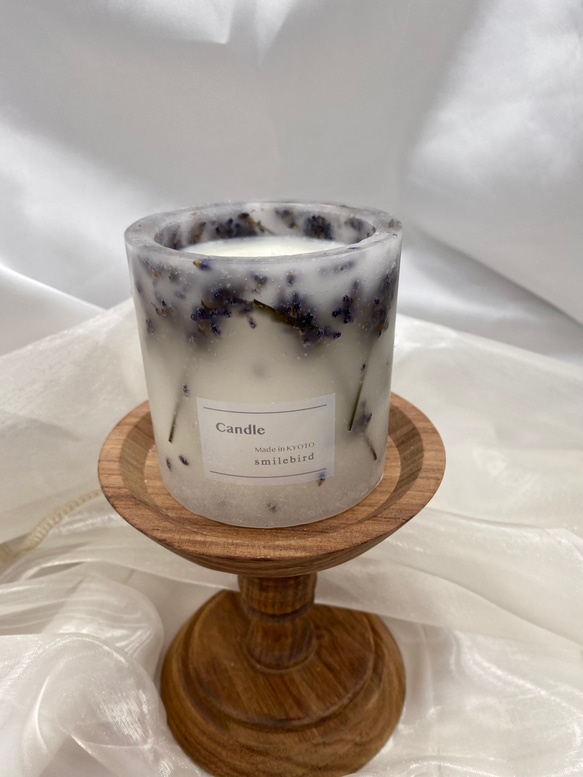 Botanical Candle サークルM 完成品　夜用ブレンド