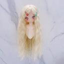 BJD 1/3 1/4  1/6人形 ドール用ウィッグ カツラ 耐熱 ハンドメイドzxww-99