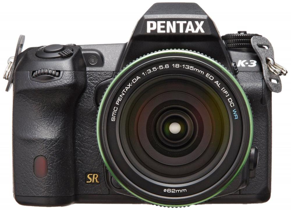 PENTAX デジタル一眼レフカメラ K-3 18-135WR レンズキット ブラック ローパスセレクタ 最高約8.3コマ/秒・最大約60コマ -3EV低輝度対応 15543【中古品】