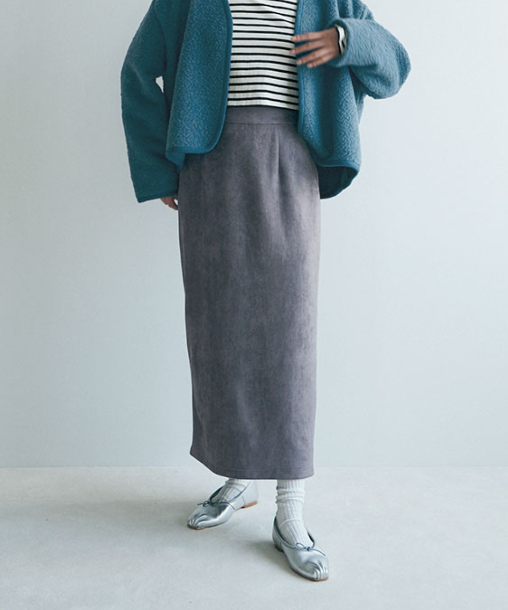 マージュール/SUEDE NARROW SKIRT