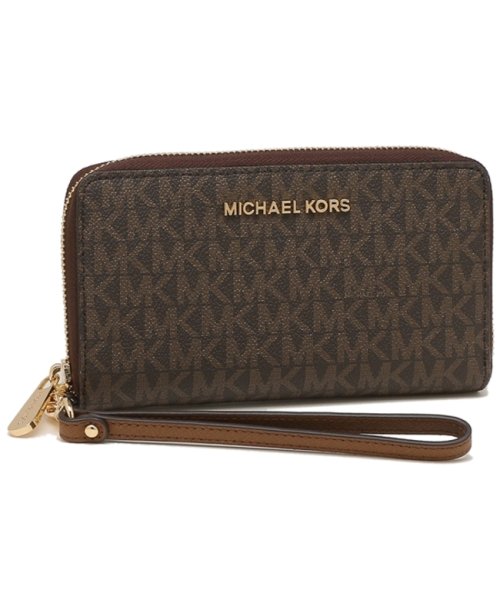 マイケルコース 財布 アウトレット レディース MICHAEL KORS 35F8GTVW9B BROWN ブラウン