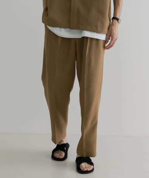 アーバンリサーチ/URBAN RESEARCH iD　LINEN LIKE EASY PANTS