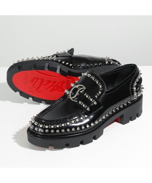 Christian Louboutin ローファー MOC LUG SPIKBS FLAT 323079...