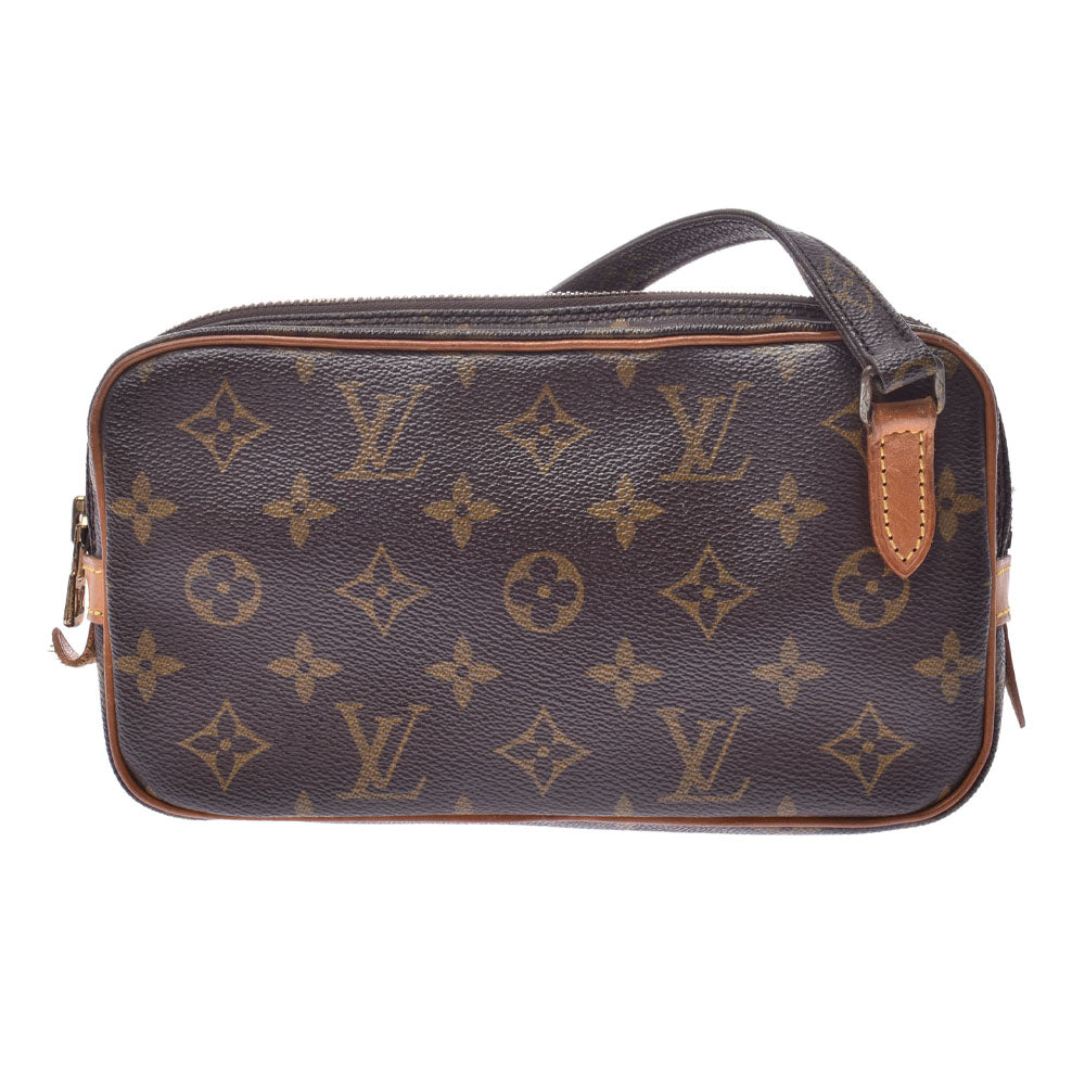 ルイヴィトンマルリーバンドリエール  14145 ブラウン ユニセックス ショルダーバッグ M51828  LOUIS VUITTON 中古