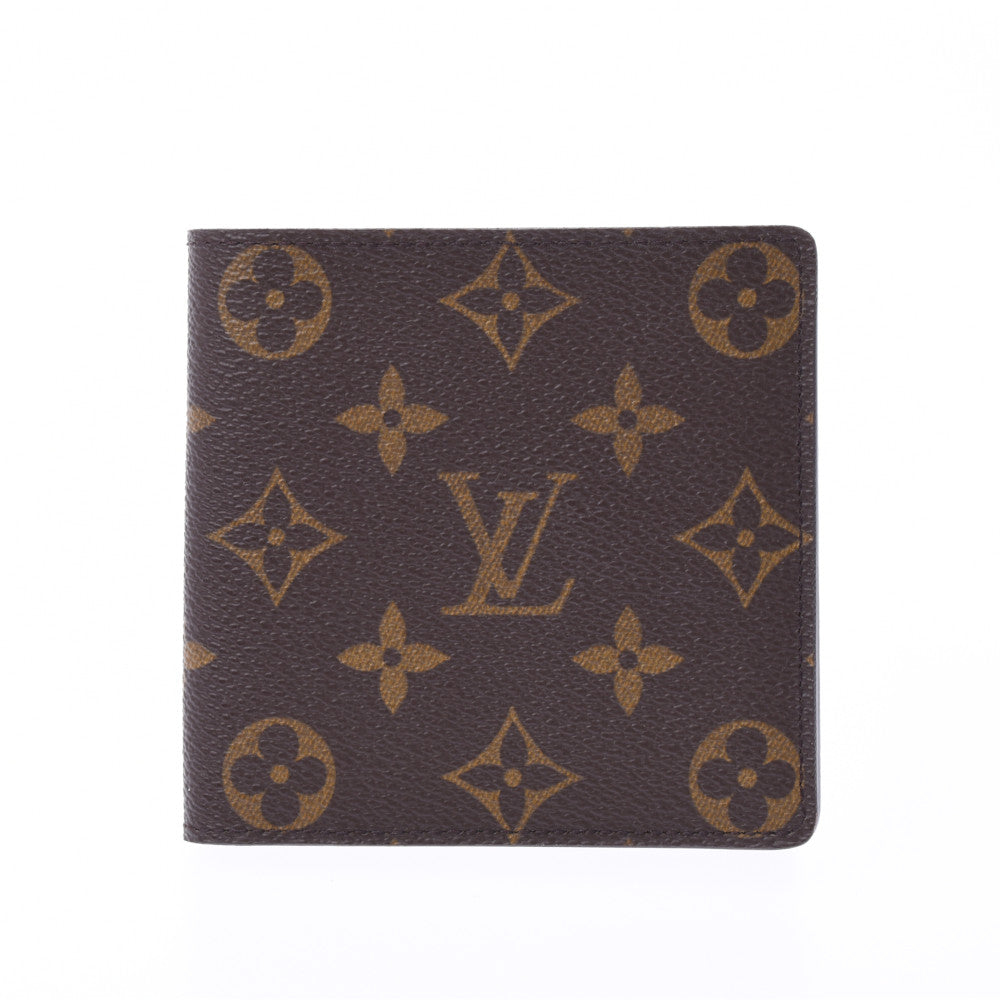 LOUIS VUITTON ルイヴィトン モノグラム ポルトビエ カルトクレディモネ 旧型 M61665 ユニセックス 二つ折り財布 Aランク 中古 