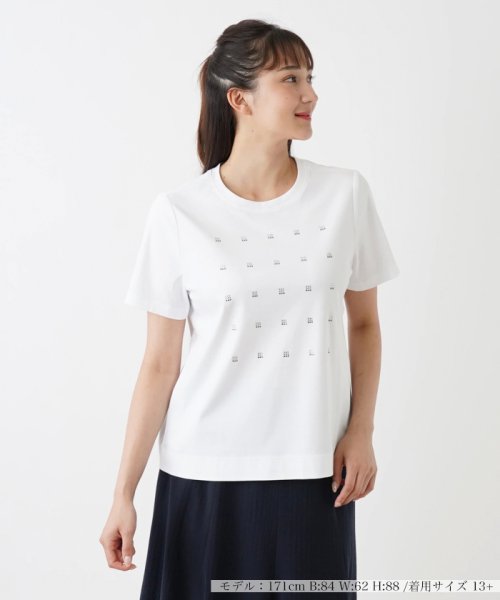 ホットフィックス半袖Tシャツ【Leilian WHITE LABEL】