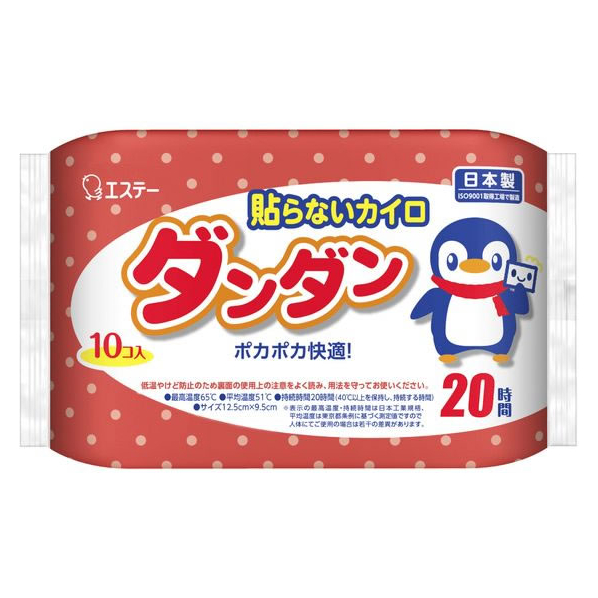 エステー 貼らないダンダン 10個 FC922NN